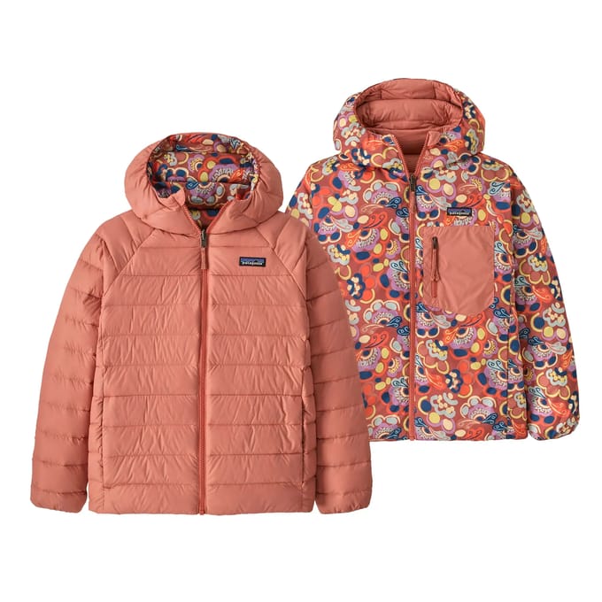 Reversible Donsjas met Capuchon Kind Patagonia