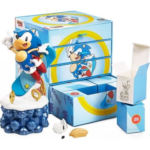 Numskull Sonic the Hedgehog Countdown Character Model Kit 24-Days Advent Calendar-Sonic (Diversen) Nieuw