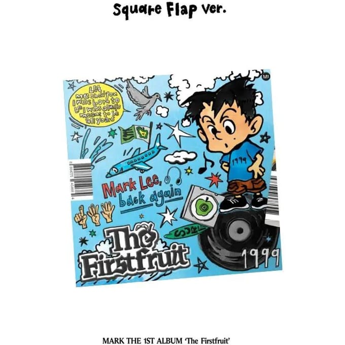 MARK - [DE EERSTE VRUCHT] 1e Album VIERKANTE FLAP B