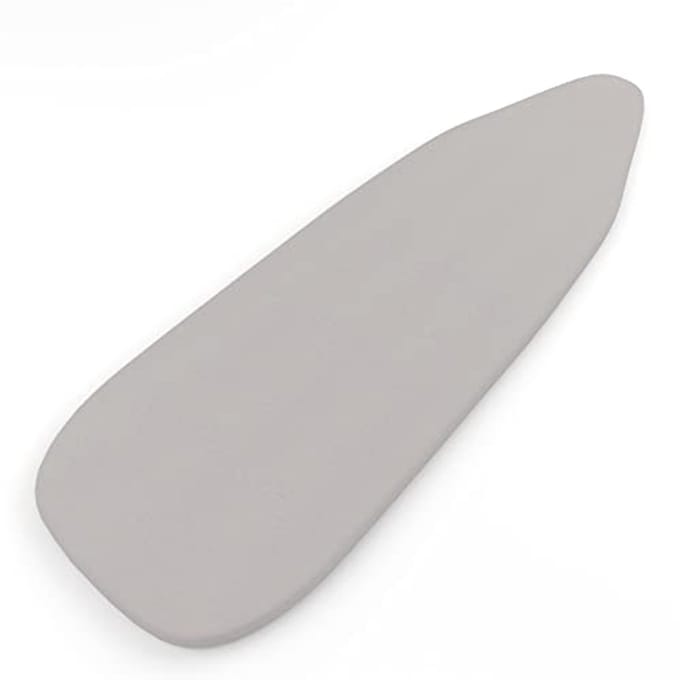 Strijkplankhoezen 112 x 34 cm met Elastische Rand en Dikke Viltvulling - Lichtgrijs