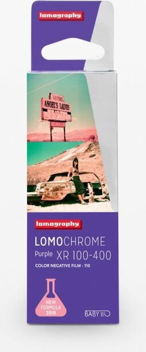 Lomochrome Purple 110 film ISO 100-400