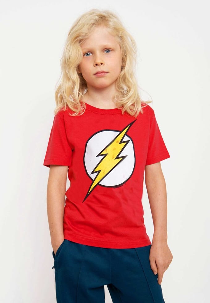 Logoshirt T-Shirt DC - Flash - Logo