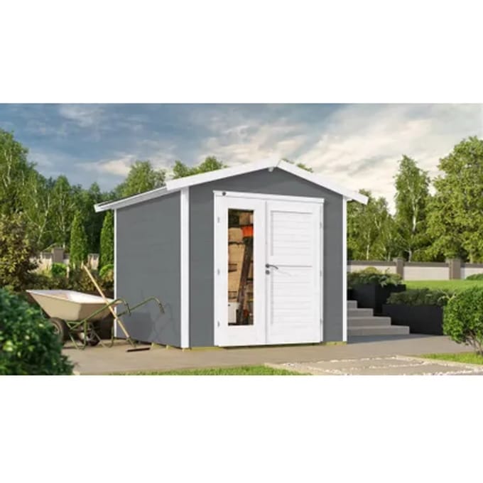 Weka Tuinhuis 224 A - Grijs - 235x239cm