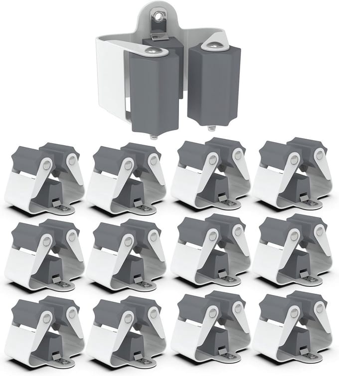Bezemhouder Ophangsysteem - Tuingereedschap Organizer voor Efficiënte Opberging - Ideaal voor Garage en Berging