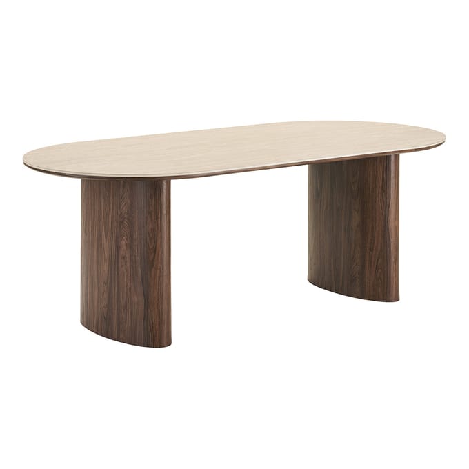 House Collection Eettafel 210 cm Keyla Travertinlook
