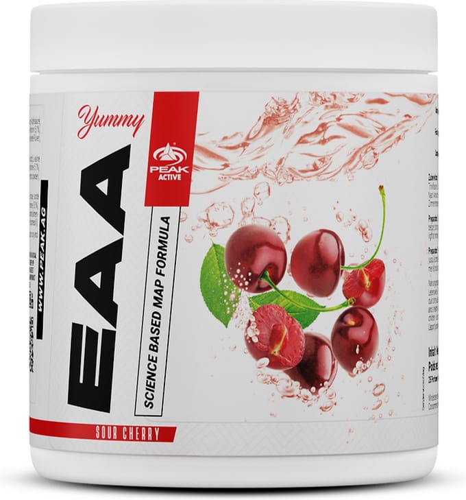 Peak Yummy EAA (400g) Sour Cherry - Aminozuren - EAA