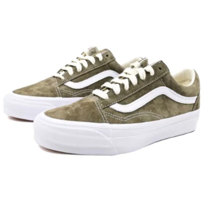 Vans Premium Old Skool 36 LX Varkenssuède Zee Schildpad Bruin 35 white
