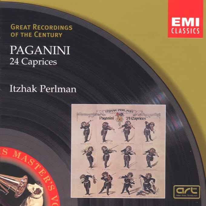 Paganini: 24 Caprices - Itzhak Perlman