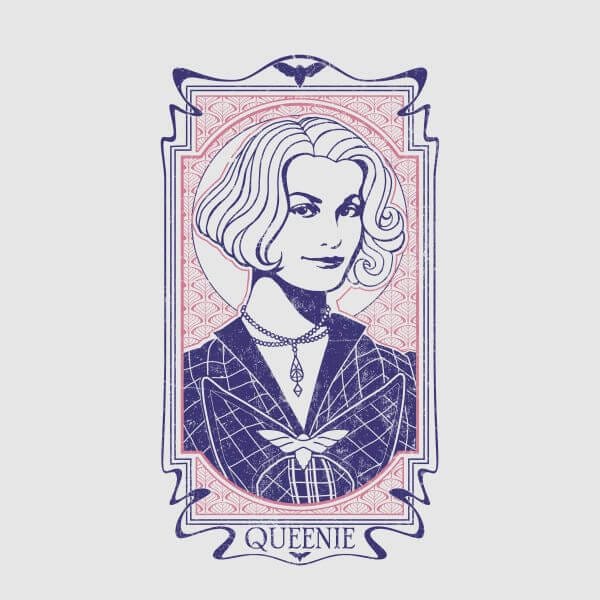 Fantastic Beasts Queenie dames t-shirt - Grijs - M