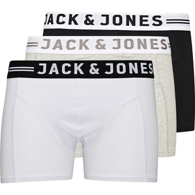JACK & JONES- SENSE TRUNKS 3-PACK NOOS - Heren - Trunks