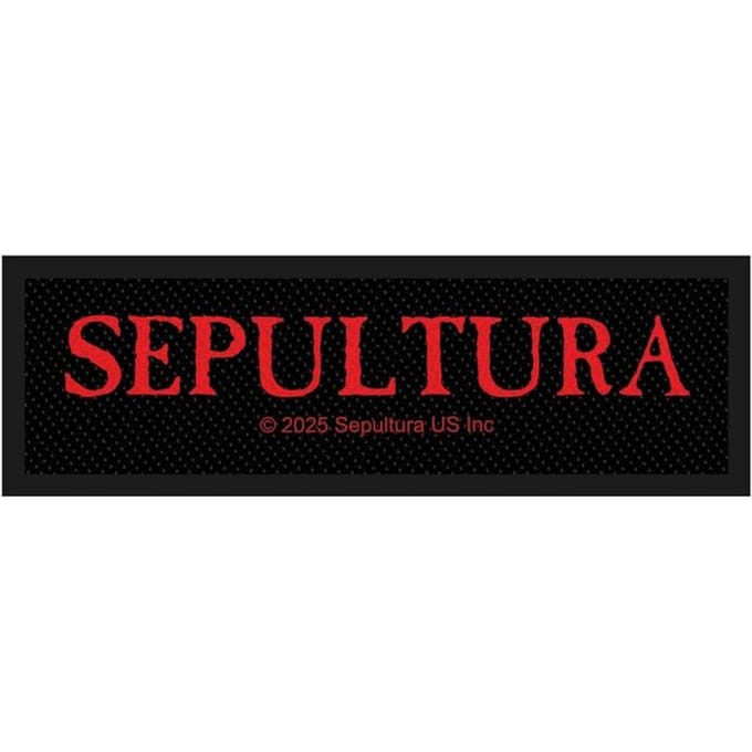 Sepultura Logo Unisex Patch - meerkleurig - Standard