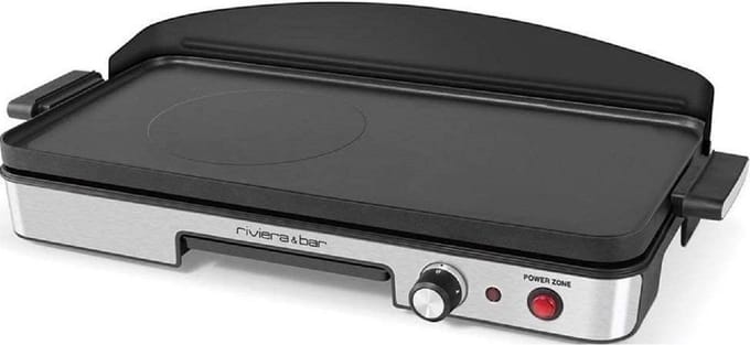 elektrische plancha 1900w 50x22cm - riviera & bar - qpl345