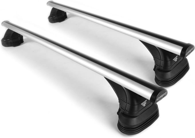 Dakdragers geschikt voor de Jeep Compass vanaf 2017 met fixpoints - Aluminium - Hoog laadvermogen 100kg - Aluminium - Merk Farad