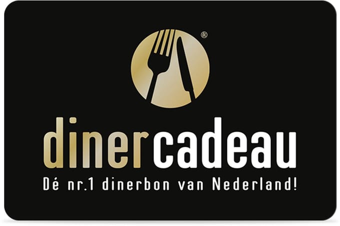 Diner Cadeau cadeaubon - 30 euro - Meer dan 3250 aangesloten restaurants