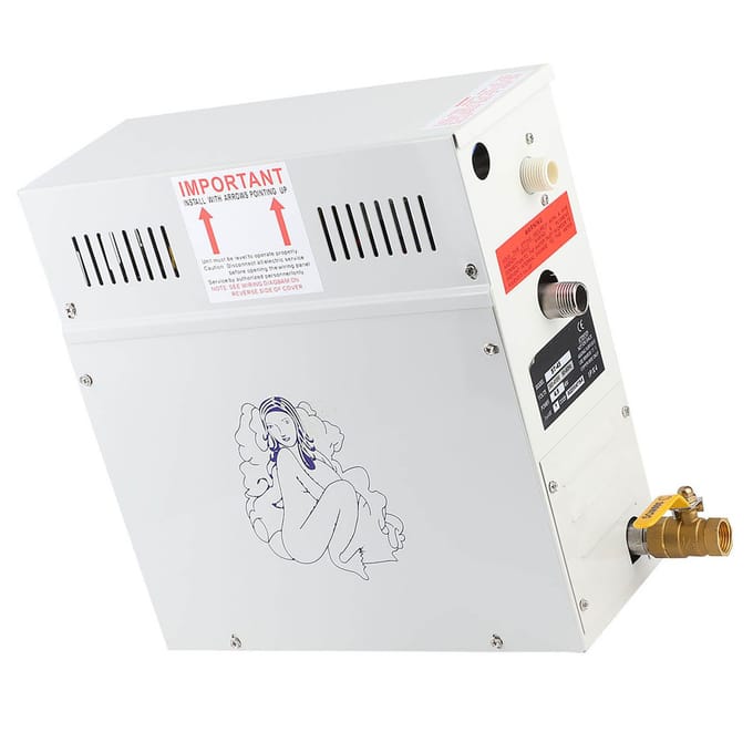 4.5KW Stoomgenerator RVS met LED-display Badkamer Saunamachine voor Thuis 380?415V gray