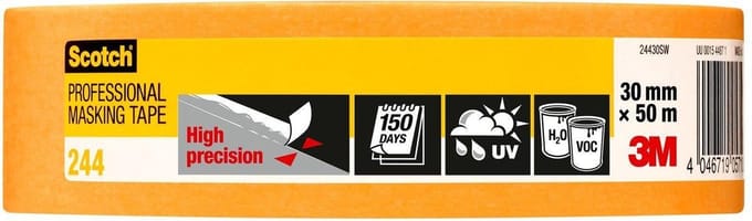 Scotch® Professionele maskeertape 244, 30 mm x 50 m, 1 rol