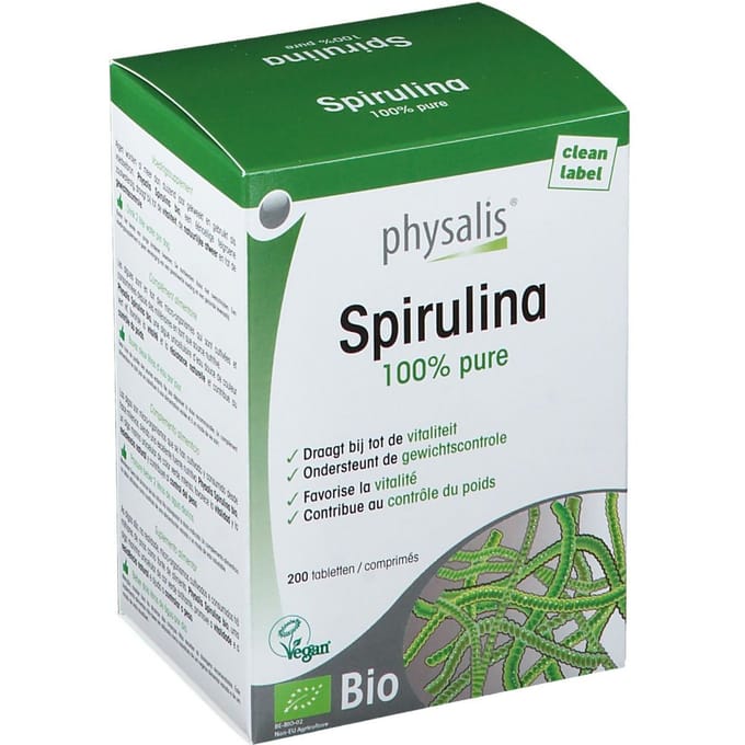Physalis® Spirulina Bio 200 Tabletten