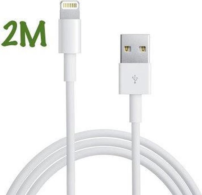 USB Lightning Kabel – Geschikt voor Apple apparaten – 2 meter