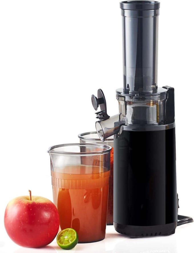 SNJY® Slowjuicer - Juice Maker - Extracteur De Jus - 70W - Zwart