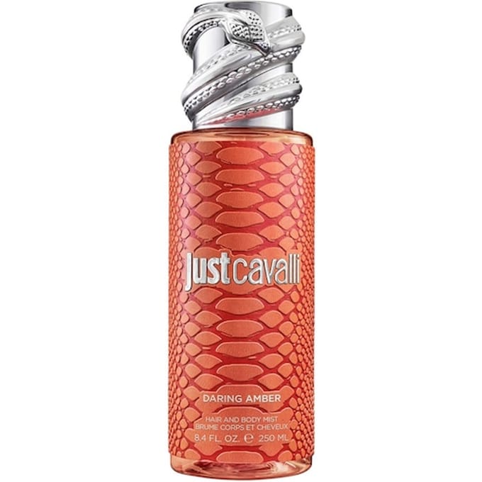 Roberto Cavalli Just Cavalli Daring Amber Haar & Lichaamsmist voor Vrouwen 250 ml (vrouw)