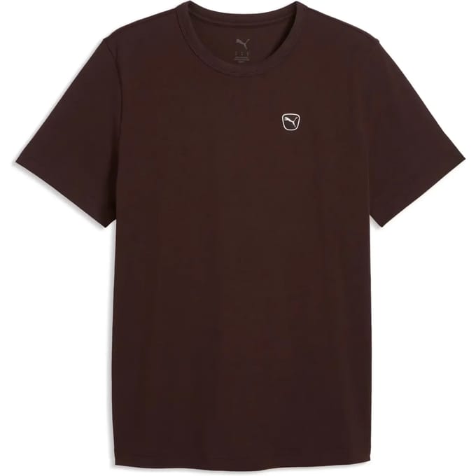T-shirt met geborduurd embleem Puma