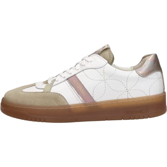 IQÔNIC Sneakers - Dames - Beige - Maat:39