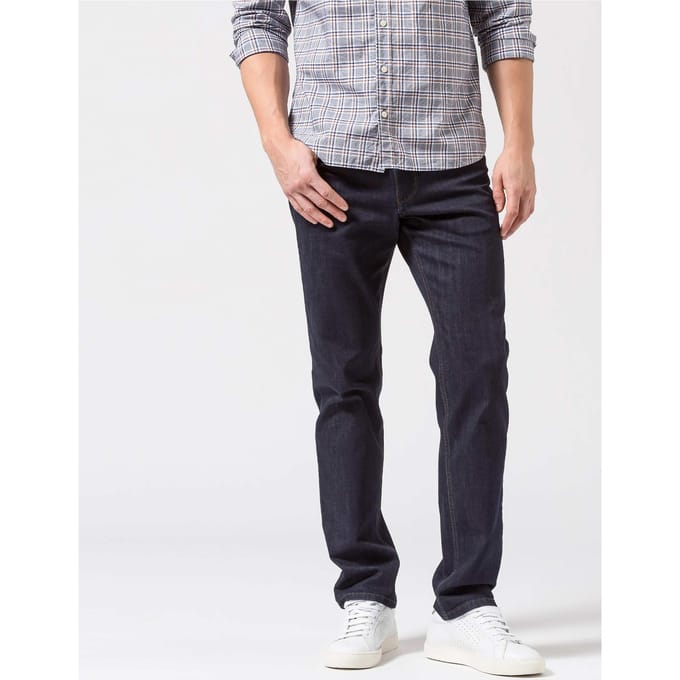 Brax Heren Jeans  Style COOPER DENIM dark blue, denim donkerblauw, maat 31/30