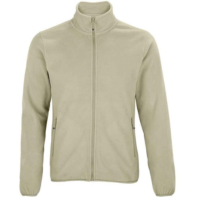 SOLS Heren Factor Gerecycleerd Fleece Jas (Touw)