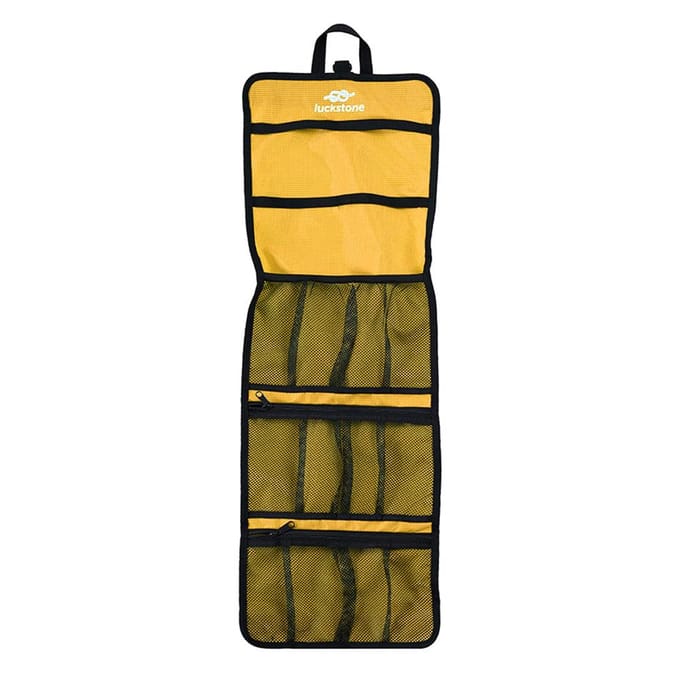 Sac de rangement suspendu pour escalade, sac de rangement suspendu pour équipement d'escalade, pochette d'organisation pour petits outils jaune