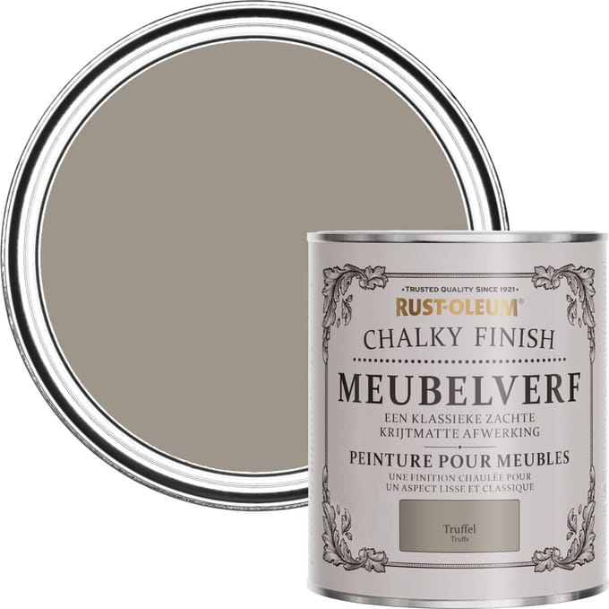 Rust-Oleum Bruin Chalky Finish Meubelverf - Truffel 750ml