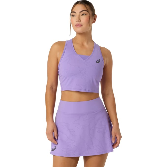 ASICS Match Jacquard Night Energy Tanktop Dames