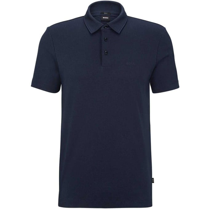 Boss Heren 30 Slim Poloshirt (Donkerblauw)
