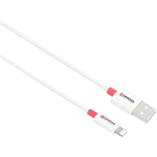 Skross SKCA0005A-MFI200CN USB-kabel USB 2.0 USB-C stekker 2.00 m Wit Rond