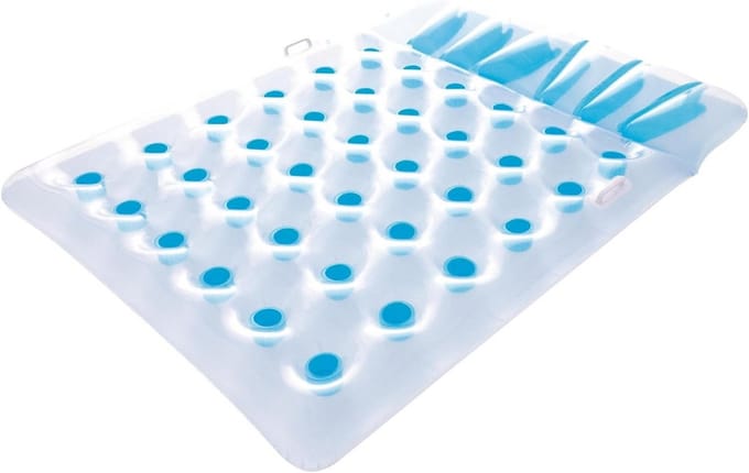 Opblaasbaar dubbel matras 193 x 142 cm