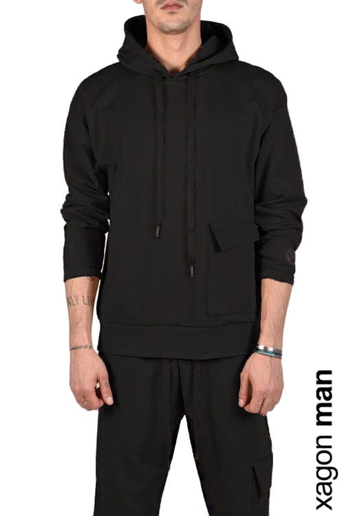 Xagon Man blouse Mannen zwart