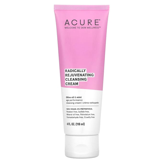 ACURE, Crème nettoyante radicalement rajeunissante, 118 ml (4 fl oz) pink