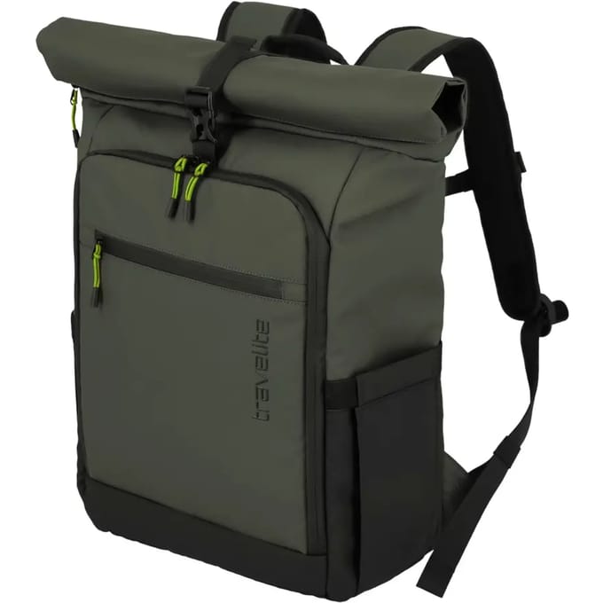 Travelite Briize 15.6 laptop-Rollup rugtas khaki