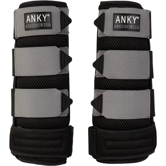 Anky Beenbeschermers Anky 3d Mesh Zwart-grijs