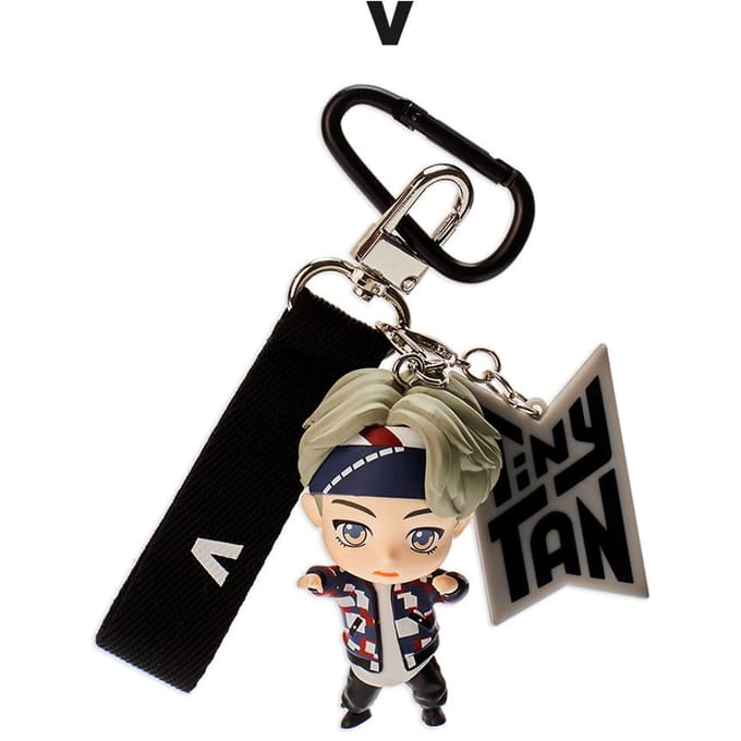 [Korea] BTS (Bangtan-jongens) Sleutelhangerfiguur, TinyTan, officieel, origineel, authentiek, KPOP black