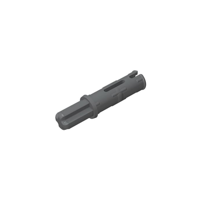 20 stuks/partij High-tech Component 1x3 Aspen Pin Lang Met Wrijvingsribbels in de Lengterichting MOC Bouwstenen Bakstenen Assemblage Deeltjes 11214 gray