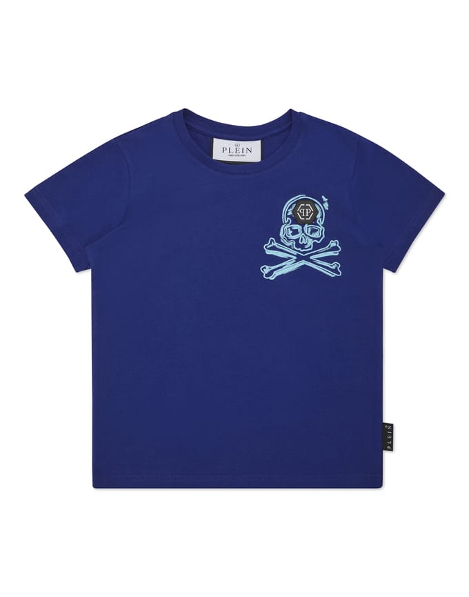 T-Shirt Ronde Hals Ss Skull
