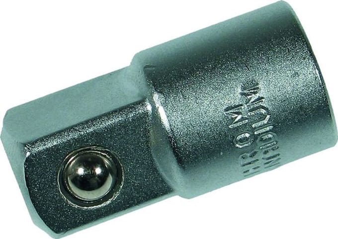Adapter Dop 1/4'' x 3/8'' Voor Dopbits - Chroom-Vanadium Staal