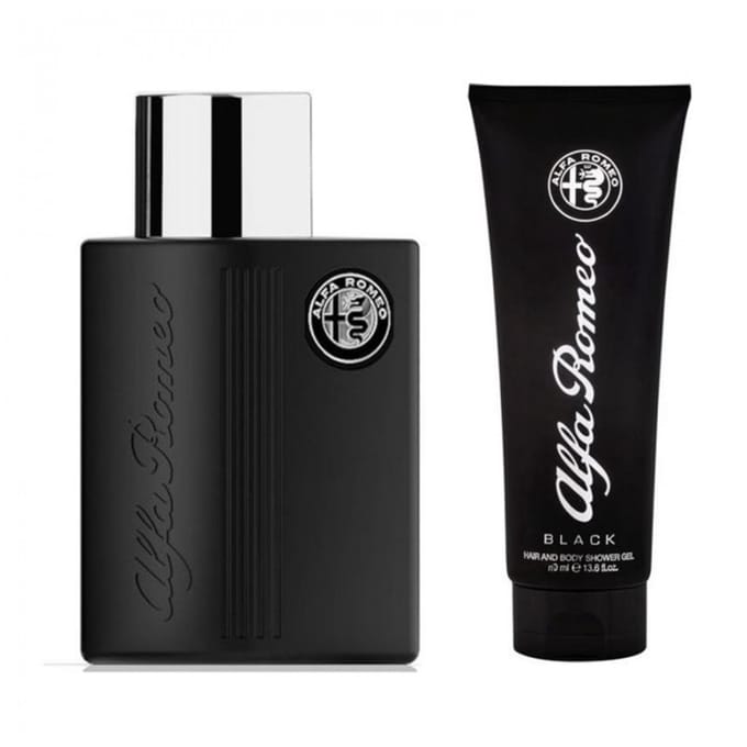Alfa Romeo Black Cadeauset met 125ml EDT en 90ML douchegel