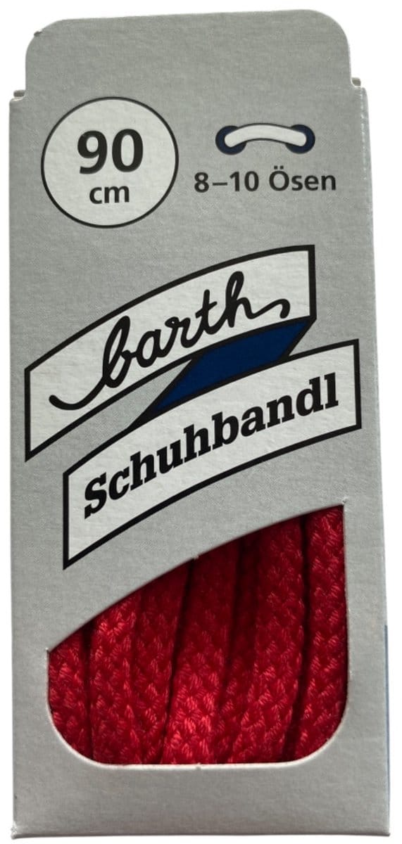 Veters dik rond 90 cm Rood (Barth)