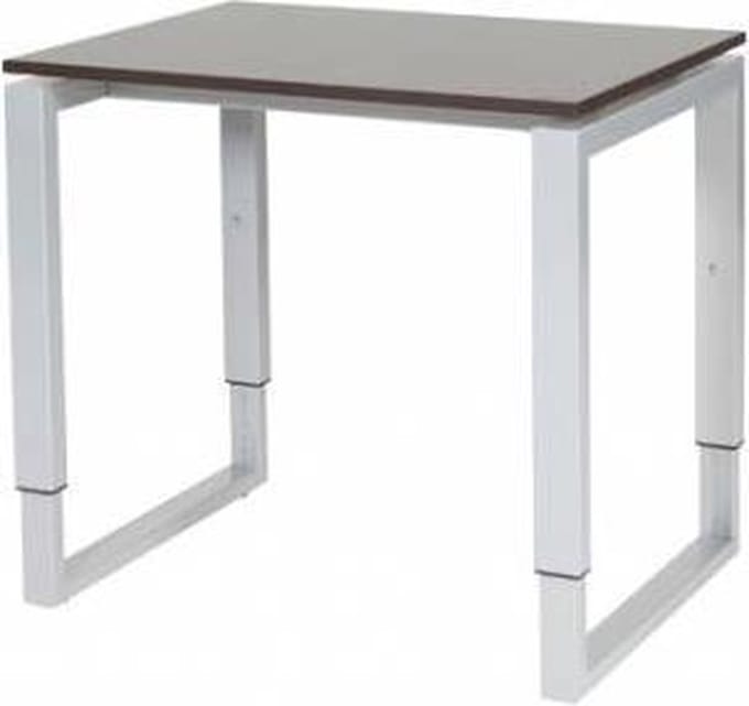 Verstelbaar Bureau - Domino Plus 80x60 logan - alu frame