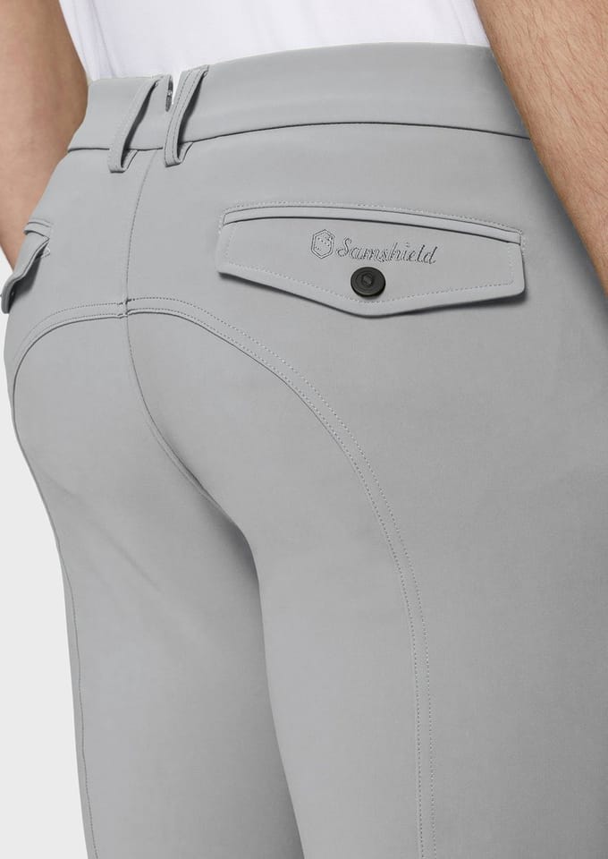 Samshield Marceau Rijbroek Full Grip Heren XXS Grijs