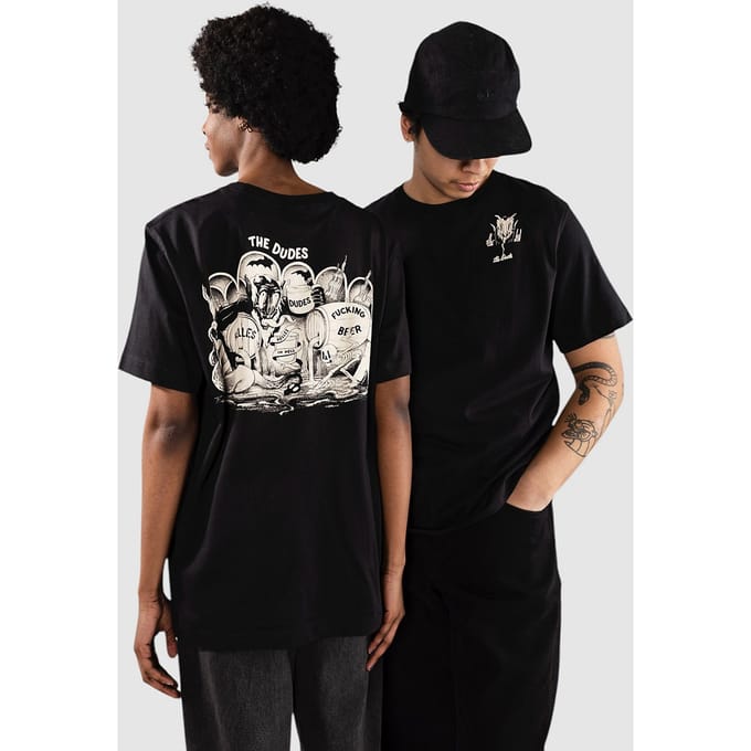 The Dudes Helles In Hell Classic T-Shirt zwart