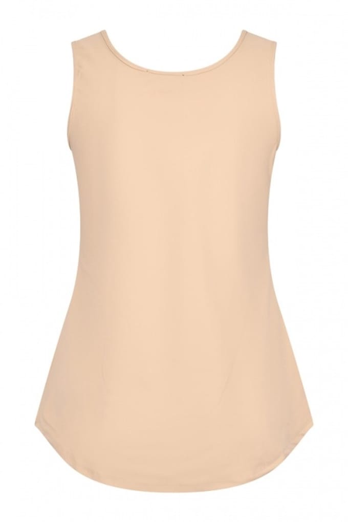 MI PIACE - Travel Top Kant Uni Sand 2129 - Maat : M