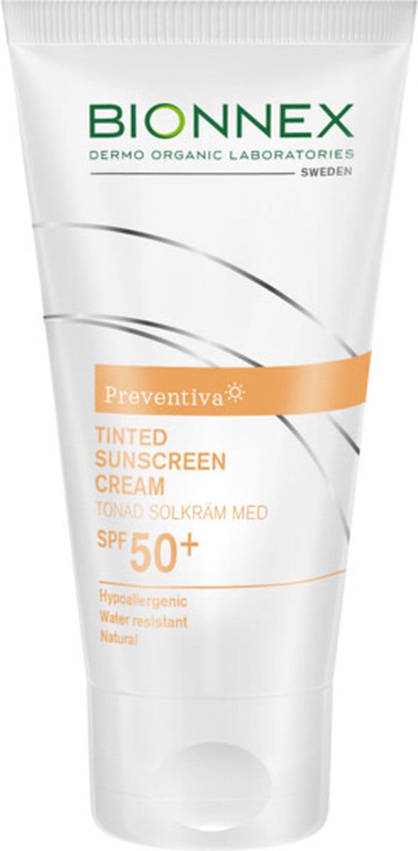 Bionnex Preventiva Getinte Zonnebrandcreme SPF 50+ - 50 ml