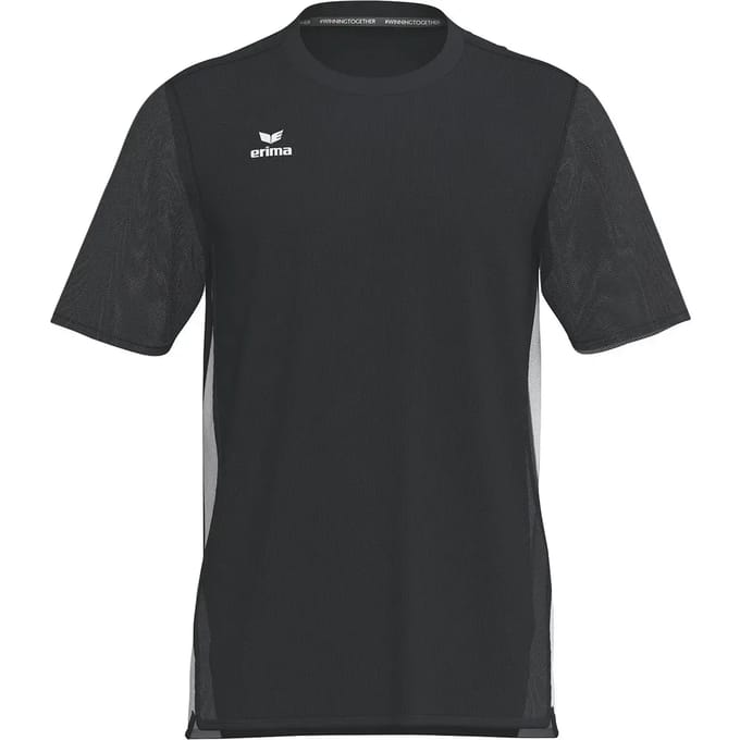 Erima T&F Wings Functioneel T-Shirt Heren - Zwart / Wit | Maat: M